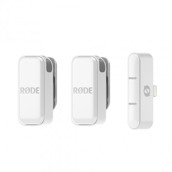 RØDE WIRELESS MICRO Twin - White (Lightning)